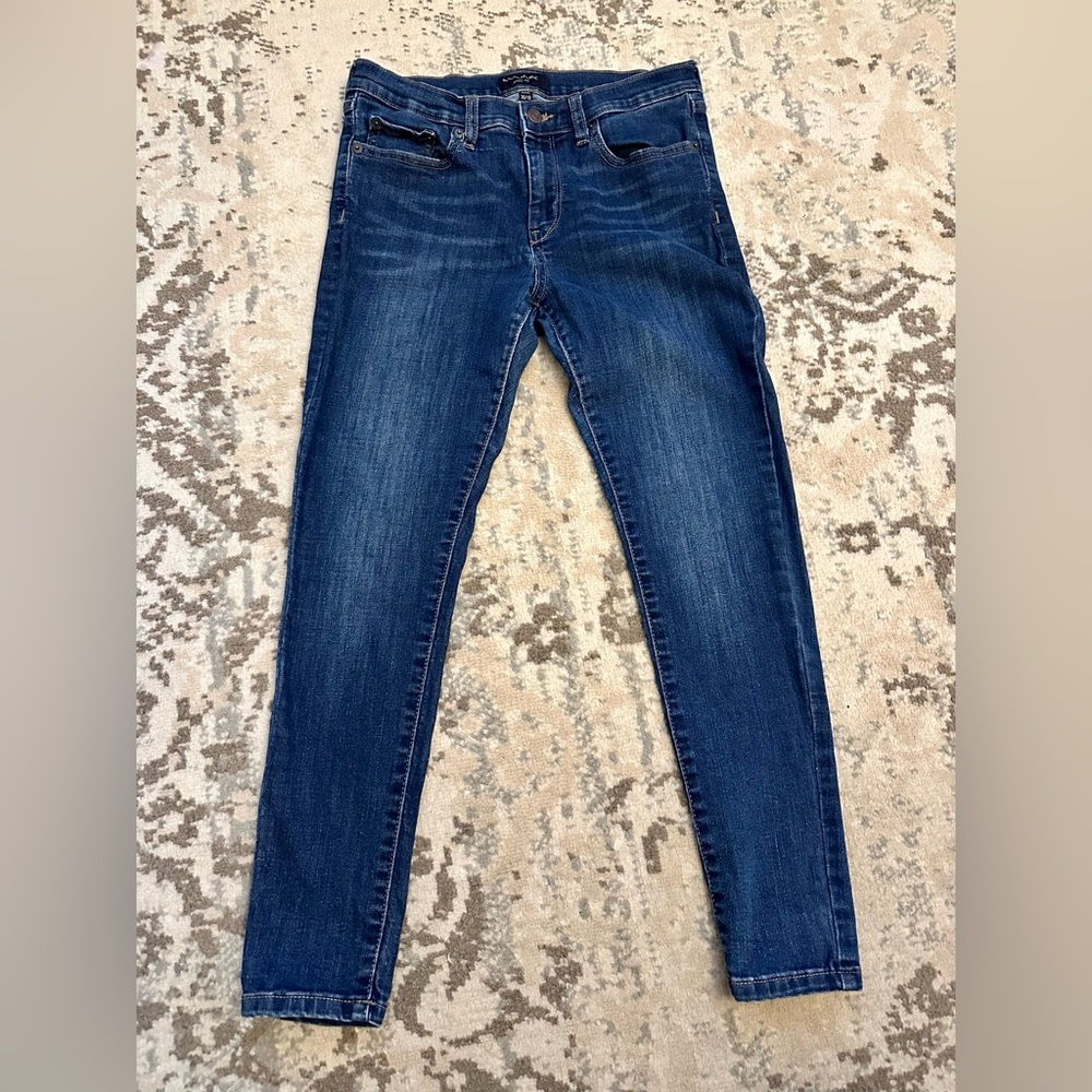 Banana Republic Dark Skinny Fit Jeans Petite 10